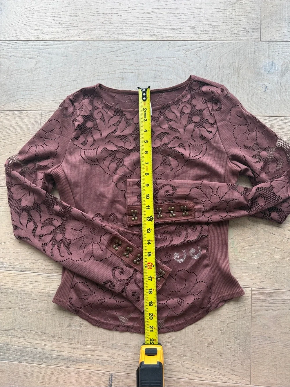 NWOT Free people wild roses top - Picture 8 of 8